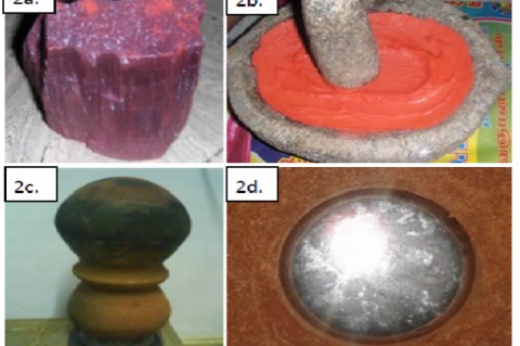 Extracting mercury from cinnabar using traditional mud made sublimation apparatus